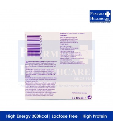 NUTRICIA Fortisip Compact Protein 4 × 125ml (3 Available Flavours)