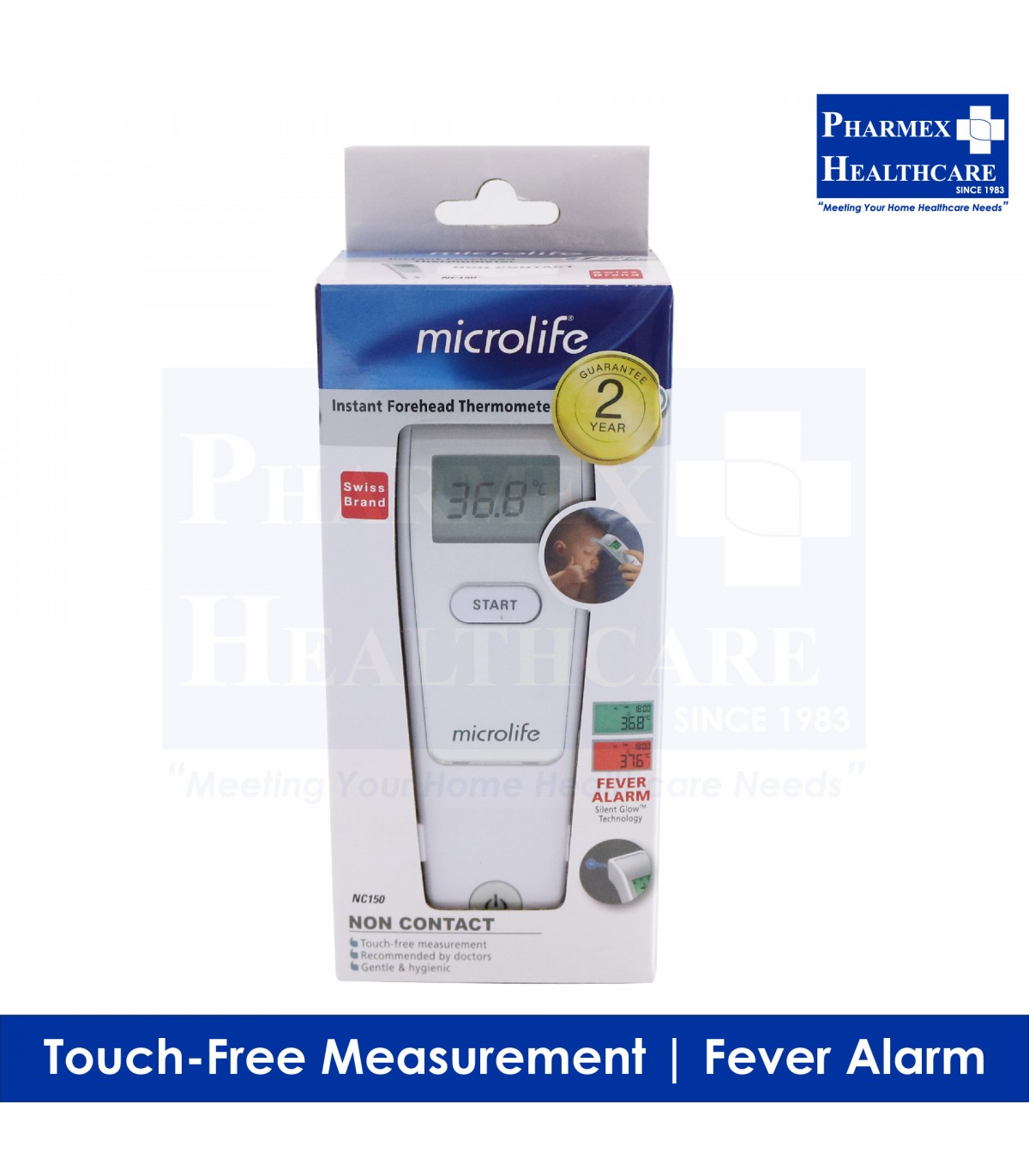 Thermometer, Non Contact Instant Forehead (Microlife), NC150