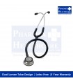 3M Littmann Classic III™ Stethoscope, 5620, Standard-Finish Chestpiece, Black Tube, 27 "