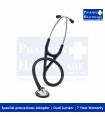 3M Littmann Master Cardiology™ Stethoscope, 2160, Standard-Finish Chestpiece, Black tube, 27"