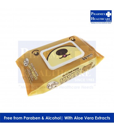 BELLO 99.9% Pure Water Baby Wipes