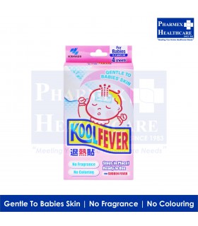 Kool Fever Cooling Gel Sheets - Babies (0-2 Years Old)