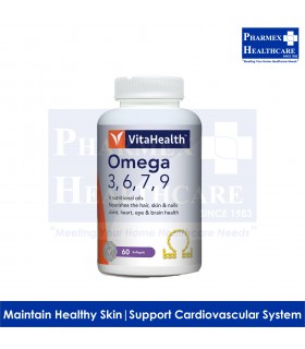 VITAHEALTH Omega 3-6-7-9, 60's