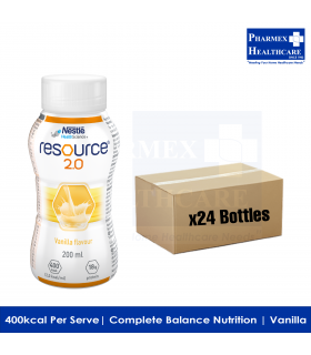 NESTLE Resource 2.0 Vanilla 200ml x 24 Bottles