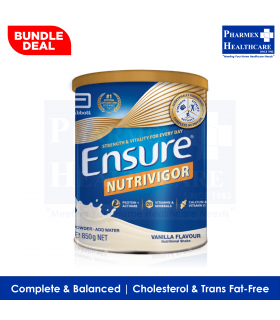 ABBOTT Ensure Nutrivigor (Vanilla Flavour) 850g - Adult Milk Singapore