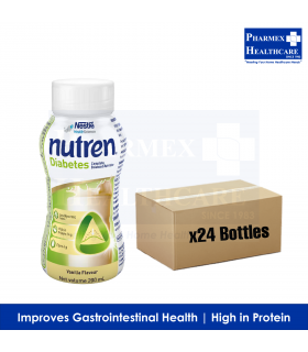 NESTLE Nutren Diabetes Liquid Vanilla 200ml x 24 Bottles