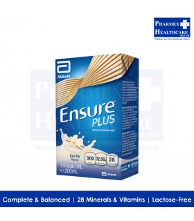 ABBOTT Ensure Plus 200ml Vanilla Flavour Singapore