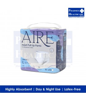 Aire Adult Pull Up Pants (10 Pcs/Bag, 3 Available Sizes) - Carton