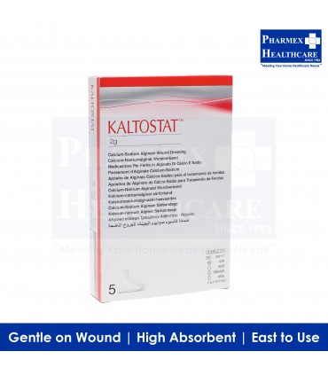 CONVATEC Kaltostat Calcium Alginate Dressing, 2g