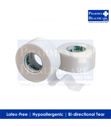 Surgical Tape (3M Durapore), 1 Inch x 10 Yds, 3M-1538-1, Per Roll