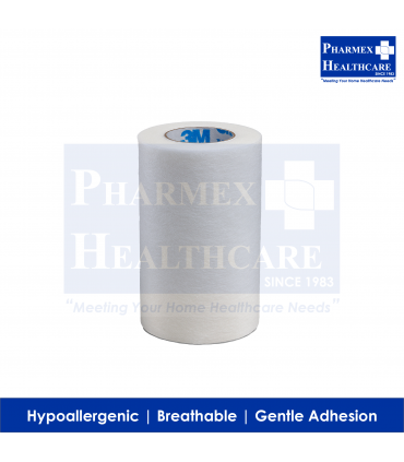 3M Micropore Surgical Tape, 03-Inch x 9.1m, 3M-1530-3,  1 Roll