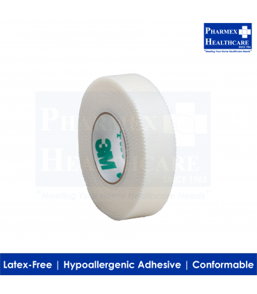 3M Durapore Surgical Tape, 1/2 Inch x 10 Yds, 1 roll