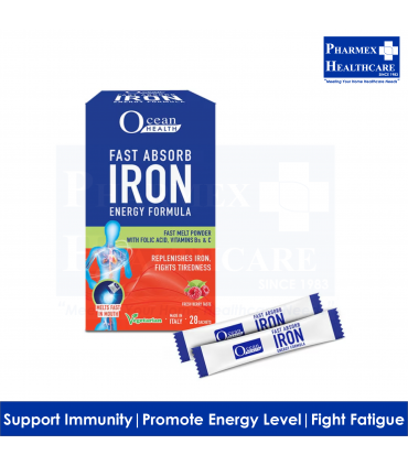 Ocean Health Fast Absorb Iron Energy Formula 28s