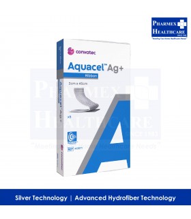 CONVATEC Aquacel Ag+ Ribbon dressings, 2cm x 45cm, 1Piece