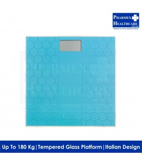 LAICA PS1070 Silicon Non-slip Digital Personal Scale - Blue (2 Years Warranty)
