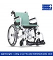 SOMA 215 Ultra Lightweight Wheelchair (18'')