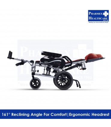 KARMA Ergo Recline Pushchair With Detachable Elevating Footrest, 18" (KM-5001)