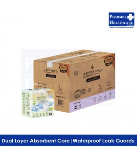 ABSORBA Nateen Super Pull UP Pants, 8 Pkts/Carton (3 Available Sizes)
