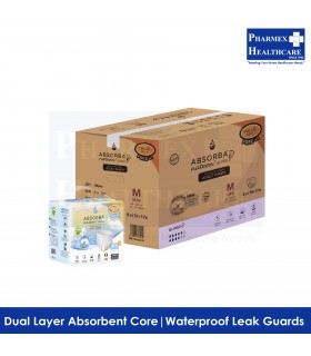 ABSORBA Nateen Super Pull UP Pants, 8 Pkts/Carton (3 Available Sizes)