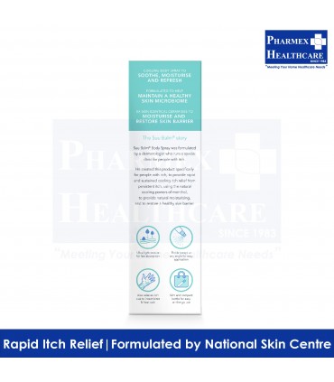 SUU BALM Rapid Itch Relief Moisturising Spray 50ml