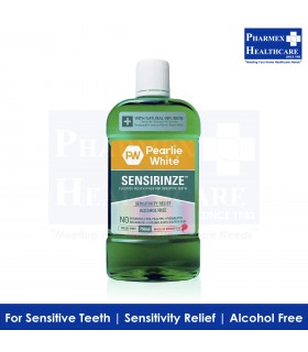 Pearlie White Sensirinze Fluoride Mouth Rinse for Sensitive Teeth 750ml
