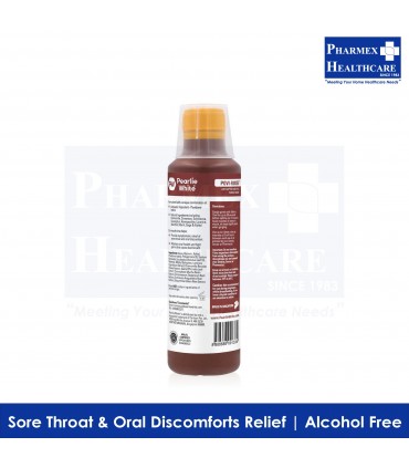 Pearlie White Povi-Rinse Antiseptic Mouth & Throat Rinse 250ml