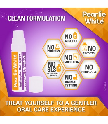 Pearlie White Defenze Antiseptic Oral Spray 8.5ml