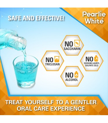 Pearlie White Fluorinze Anti-bacterial Fluoride Mouth Rinse 750ml