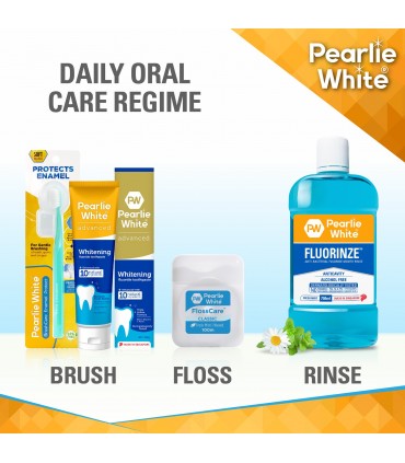 Pearlie White Fluorinze Anti-bacterial Fluoride Mouth Rinse 750ml