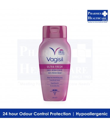 Vagisil® Patented Odour Control Technology Ultra Fresh Feminine Wash 240ml
