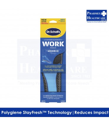 Dr. Scholl Comfort & Energy Work Insoles - Men