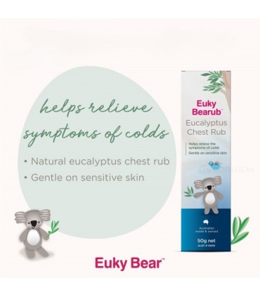 Euky Bear Bearub Eucalyptus Chest Rub 50g