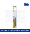 PEARLIE WHITE BrushCare Sensitive Toothbrush, Extra Soft Bristles, 1 Piece