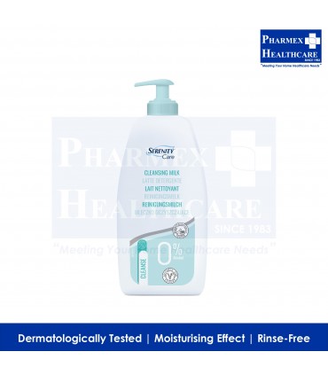 SERENITY CARE No-Rinse Cleansing Milk 500ml, 1 Bottle