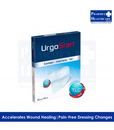 UrgoStart Contact 10cm x 10cm, 10 Pcs