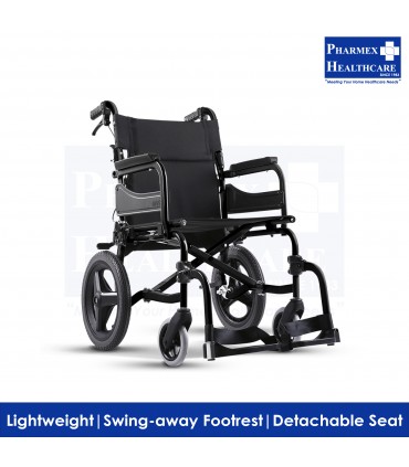 SOMA 215 Ultra Lightweight Pushchair (18'') - Flat Black