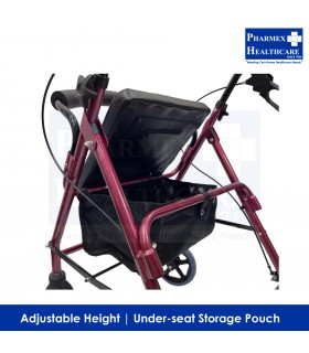 ASSURE REHAB Aluminium Rollator 8" Front Castors (AR-0500)