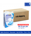 ASSURE Underpads (75cm x 75cm, 60g Fluff Filler, 10 Pcs/Pkt, 15 Pkts/Carton)