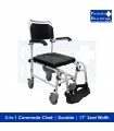 ASSURE REHAB Aluminium Shower Commode Chair (AR-0233)