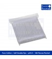 Cotton Buds in Zip Bag, 100 pcs/pkt