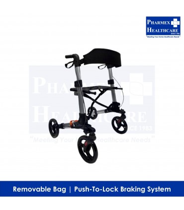 AR-0501 Aluminium Quick Silver Rollator, Super Lightweight