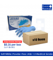 ASSURE Soft Nitrile Examination Gloves Powder-Free (10 Boxes/Carton)