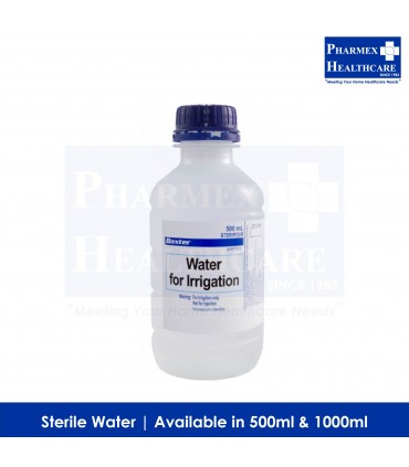 BAXTER Water for Irrigation (Available in 2 sizes)