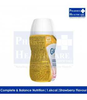 ABBOTT Glucerna Advance 1.6kcal with HMB, Strawberry Flavour