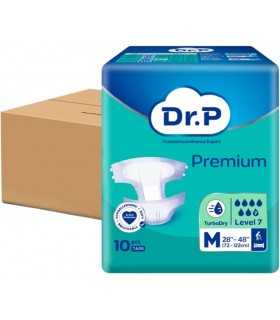 Dr. P Premium Level 7 Tape Adult Diapers