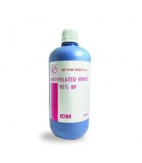 Methylated Spirit 95% 500ml, Per Bottle