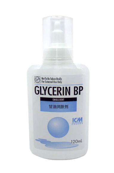 ICM PHARMA Glycerin BP, 120ml, 1 Btl