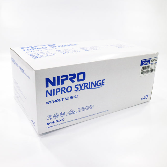 NIPRO Syringes Without Needle 50cc, Catheter Tip-1