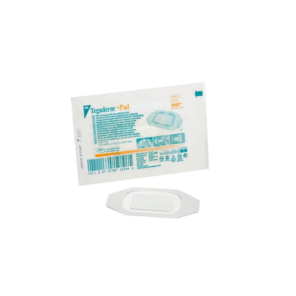 3M Tegaderm + Pad Film Dressing with Non-Adherent Pad, 1 piece - 396-2