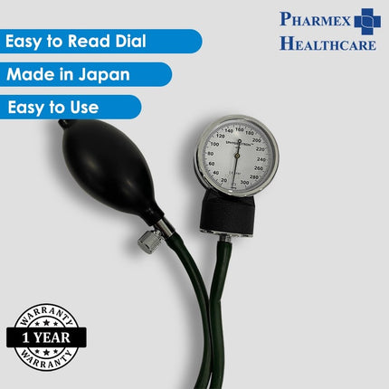 SPHYGMOTRON Aneroid Blood Pressure Monitor with Stethoscope, ZW 501-2